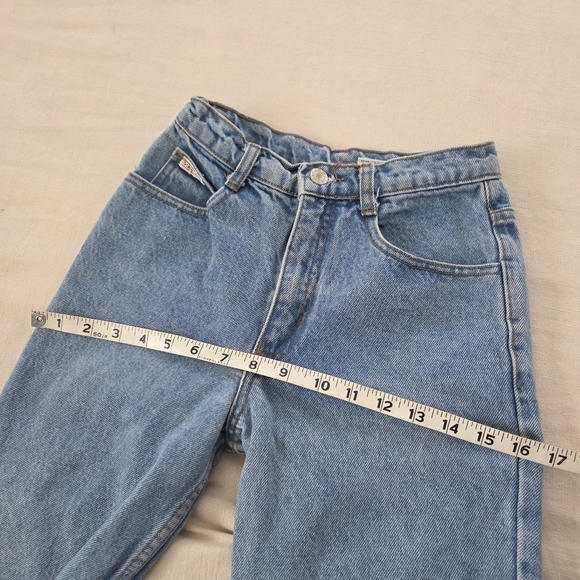 Vintage Guess 24 Inch Waist Blue Jeans Kids 14 Petite Womens - Picture 10 of 10